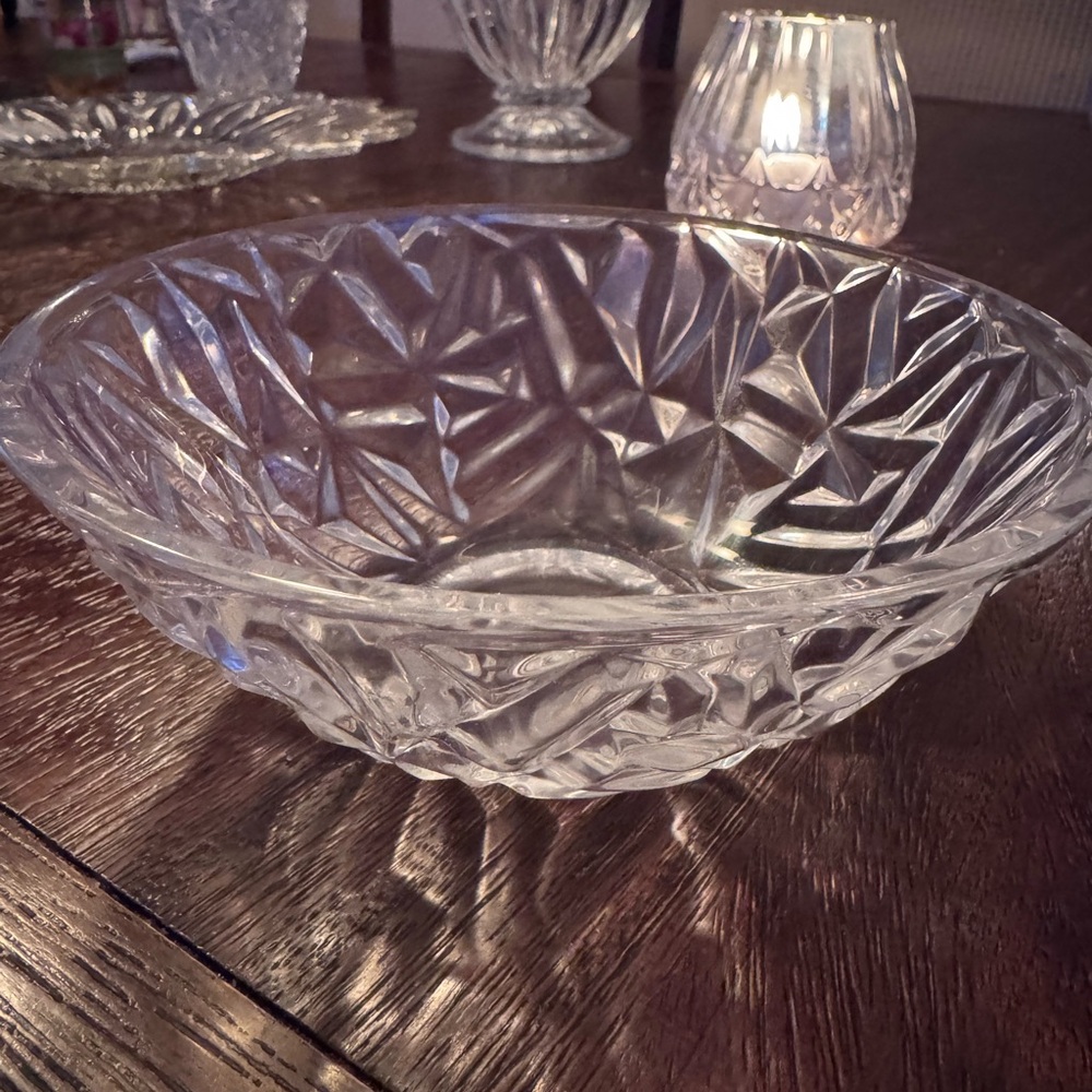 Rock-Cut Crystal Bowl, specifically the Tiffany & Co. Rock Cut Crystal Bowl